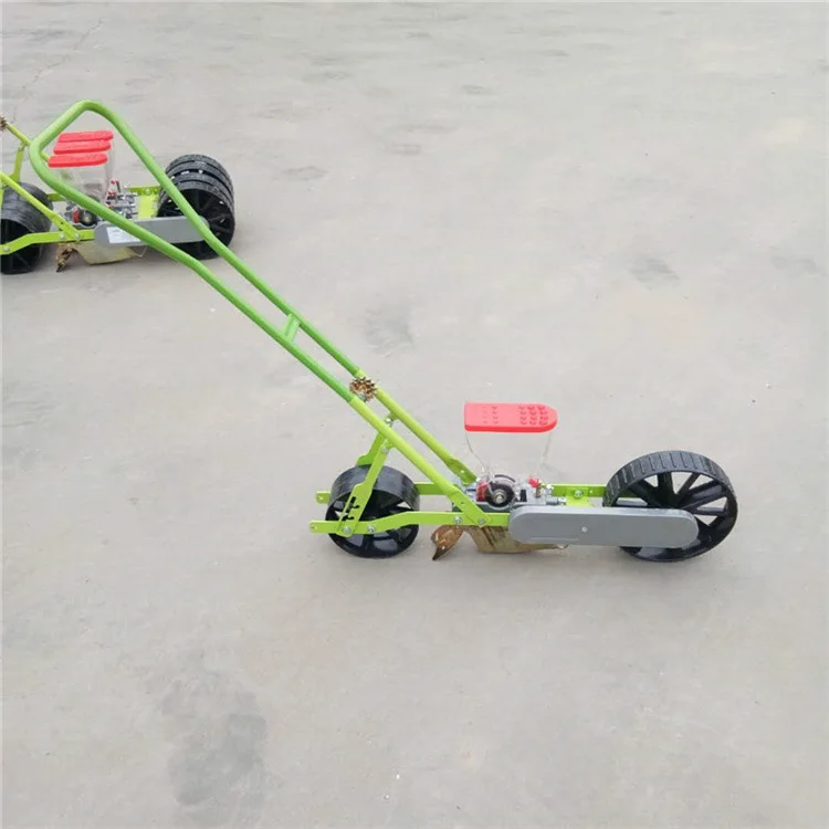 Small Farm Corn Planter and Fertilizer Small Granular Seed Vegetable Planter Single Row Seed Planter