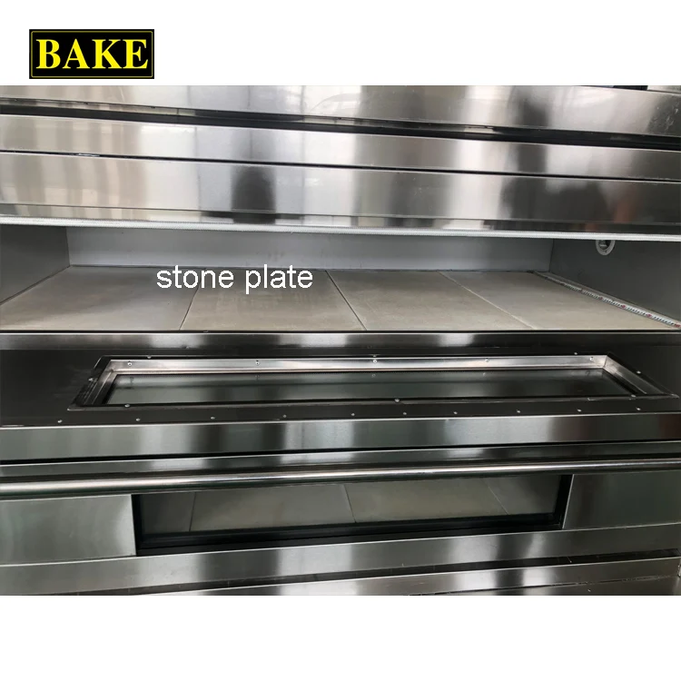 3 deck 9 trays deck oven bread cake pastry pizza gas baking oven