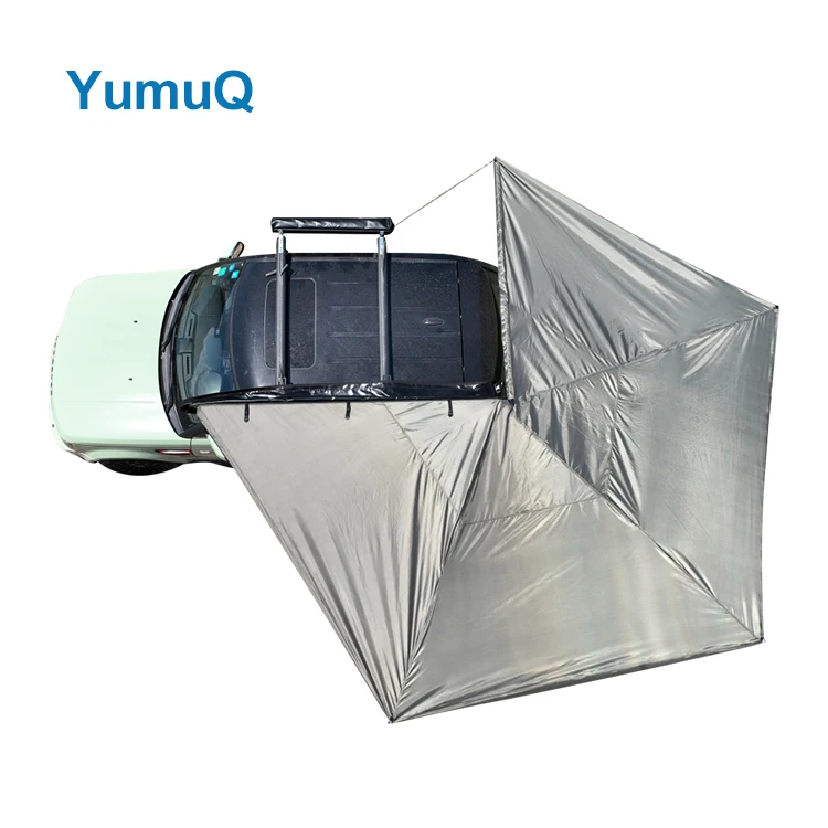 YumuQ Suv Truck Retractable Offroad Car Suv Roof Top And Side Awning Tent 4x4 Soft Outdoor Camping