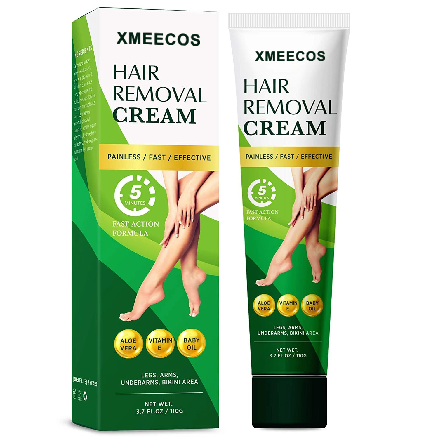 2022 Private Label Best Depilatory Men Women Permanent Natural Hair Removal Cream For Removal Armpit Legs Hair Body Care Shaving