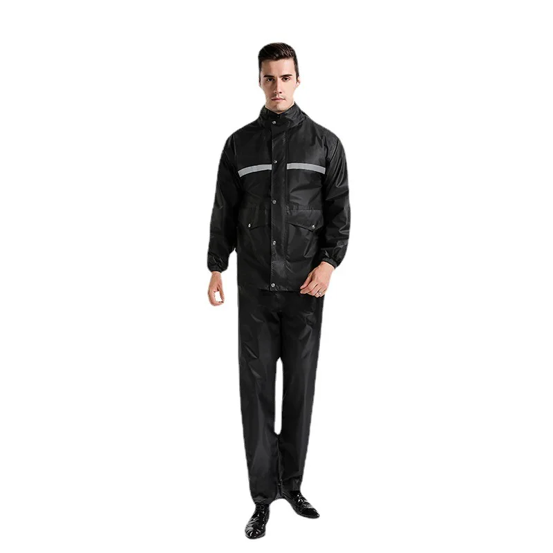 Motowolf PU 100% Waterproof mpermeable raincoat Moto poncho men Rain Jacket For Motorcycle