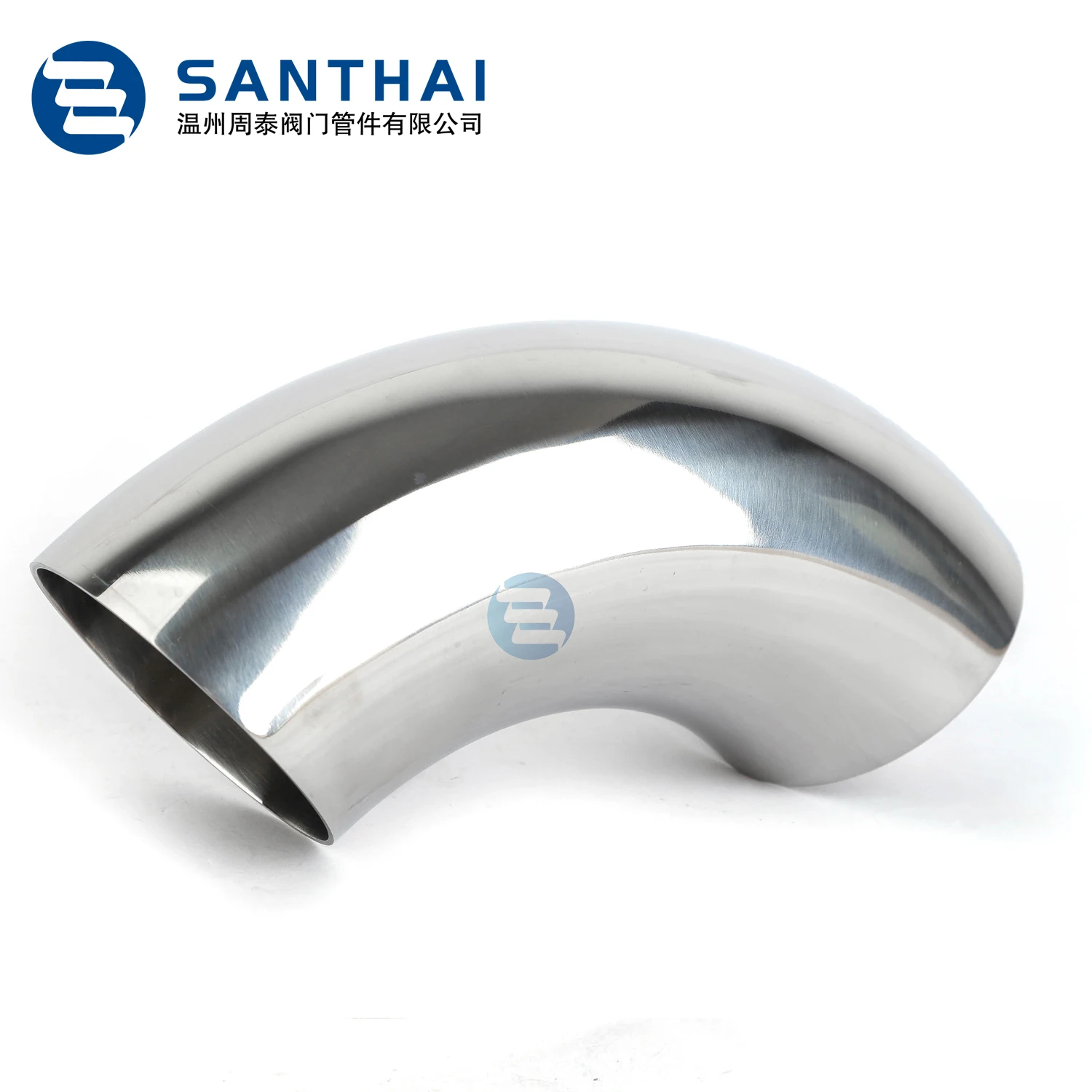 90 Degree Tube Sanitary Weld Type Stainless Steel Bend