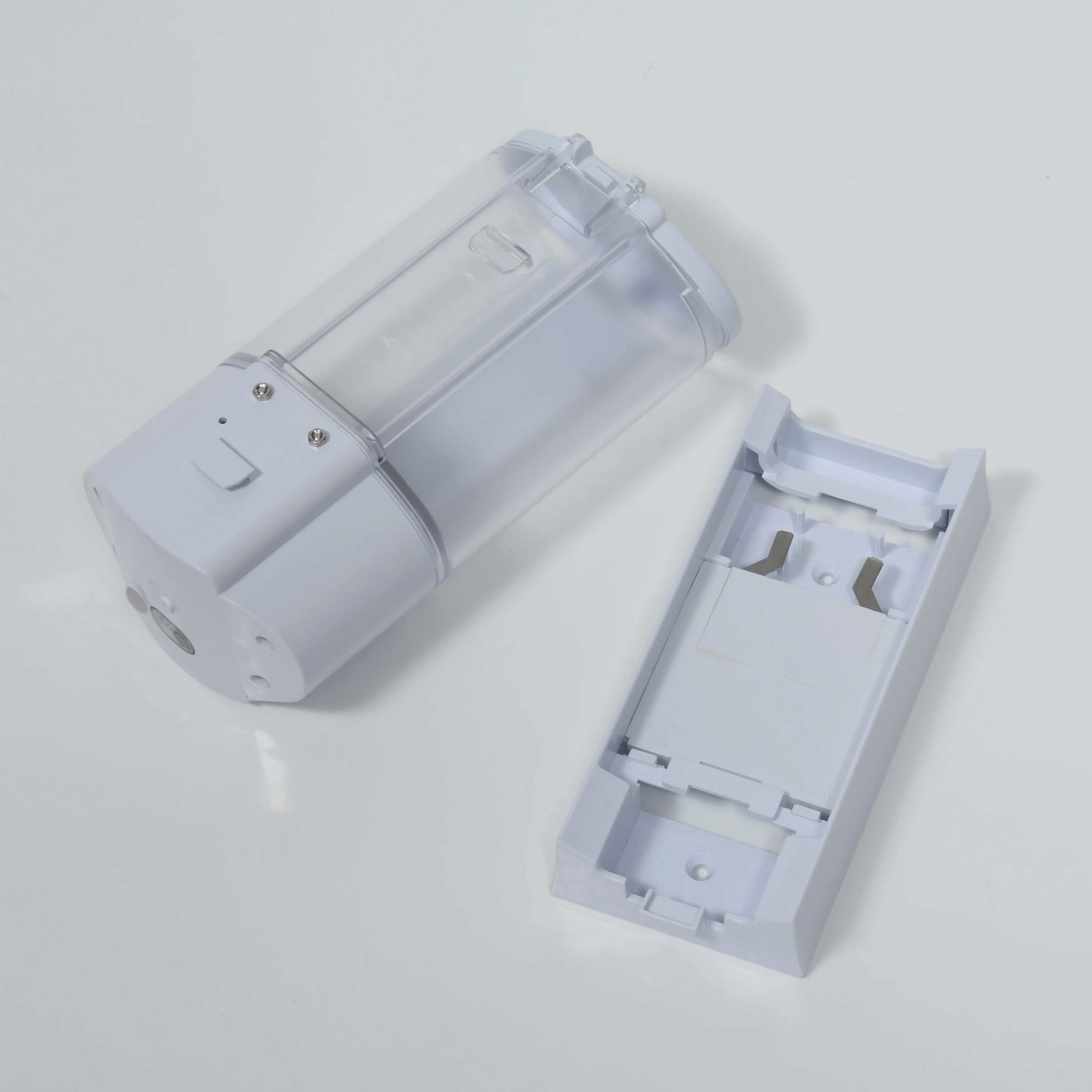 400ml Wall Mounted Touchless Sensor Automatic Gel Bathroom Hand Sanitizer ABS Liquid Soap Dispenser