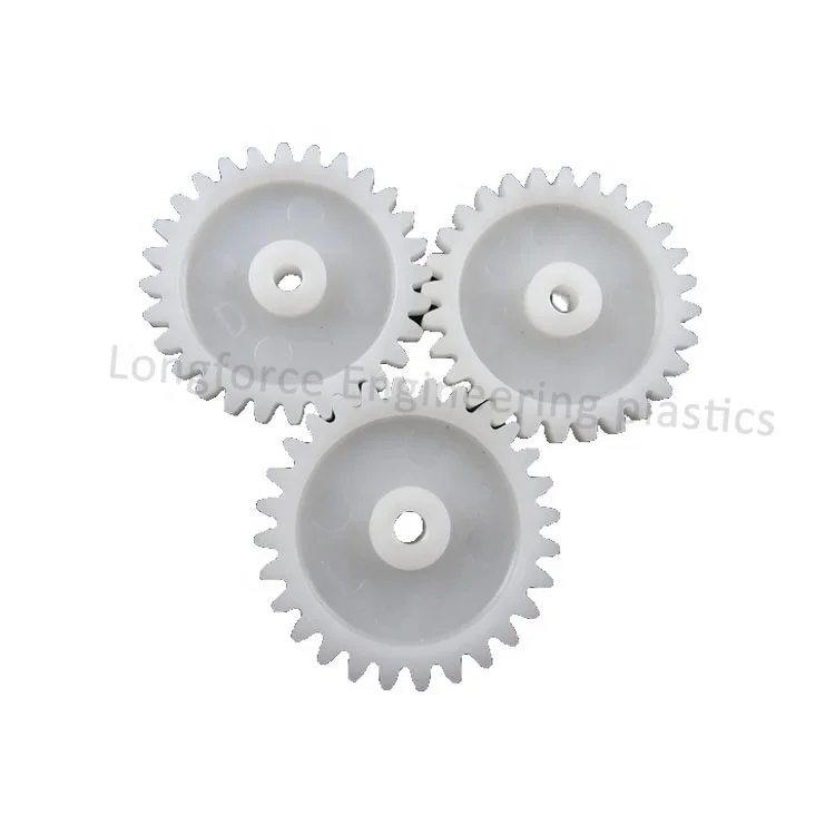 UHMWPE Anti Abrasion Plastic Gear Ring Gear Wheel Cnc Machining Plastic Bevel Gear