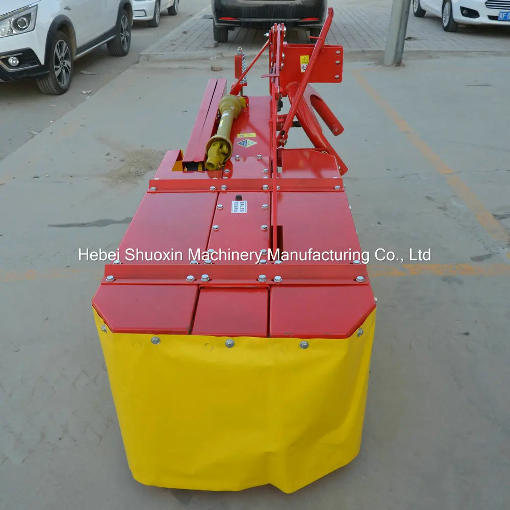 lawn mower blade 1.35m Working Width Tractor Mounted Pto Shaft drum mower