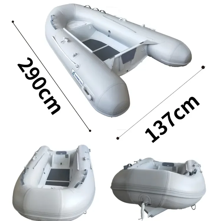 Алюминиевая лодка из стекловолокна