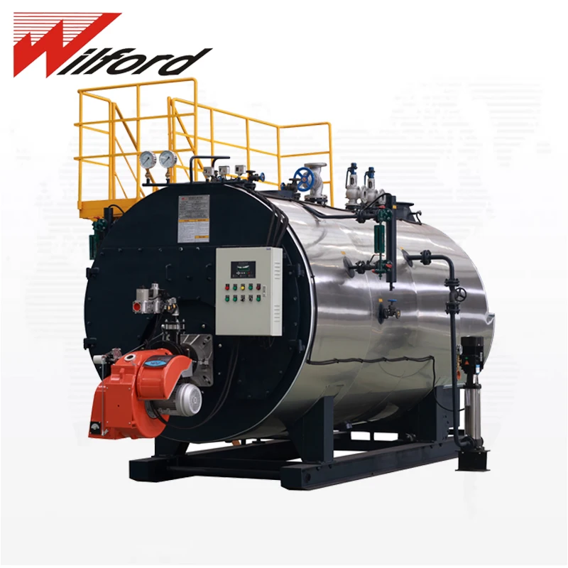 Oil charged 1 ton industrial steam boiler oil steam boiler