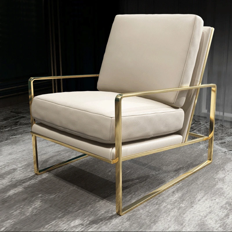 Современный дизайн в скандинавском стиле легкий роскошный кожаный