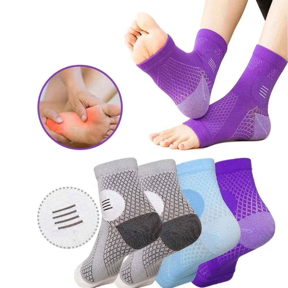 Soothe Compression Socks for Neuropathy Pain Ankle Brace Plantar Fasciitis Swelling Relief Neuropathy Socks for Men Women