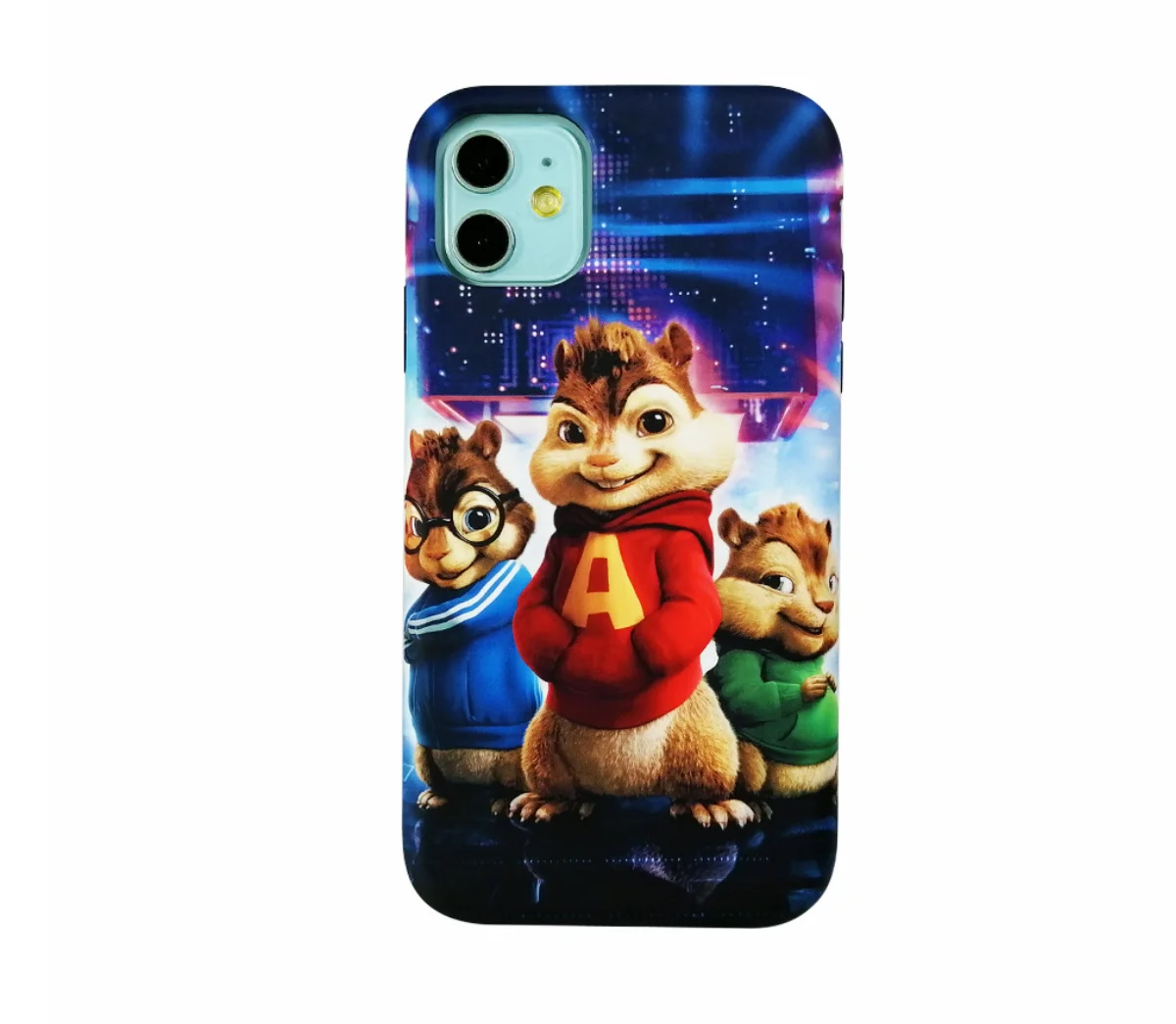 3D 2 In 1 Sublimation Phone Case Heat Transfer Mobile Phone Blank Case  For iPhone 12 pro max