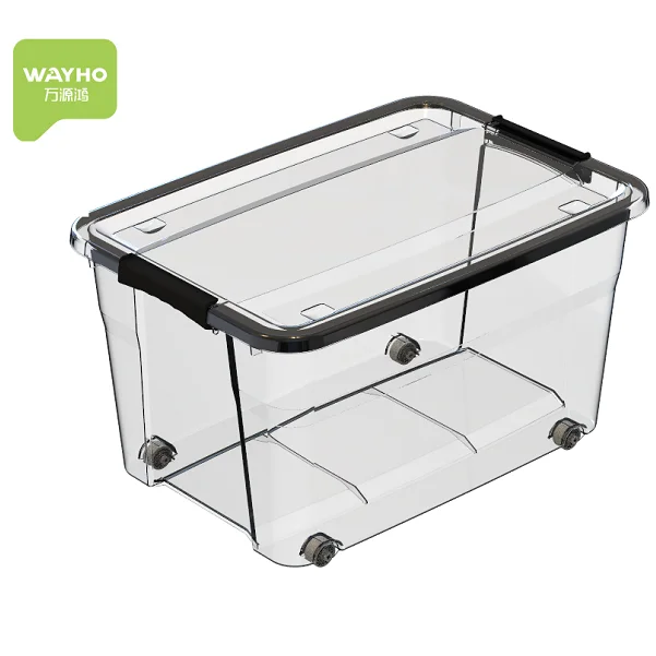 New design and cheap with good quality plastic toy and clothes storage kitchen box
