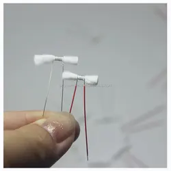 Лидер продаж с завода, керамические катушки для электронной сигареты, хлопковая проволока для одноразового устройства, готовая катушка 2019