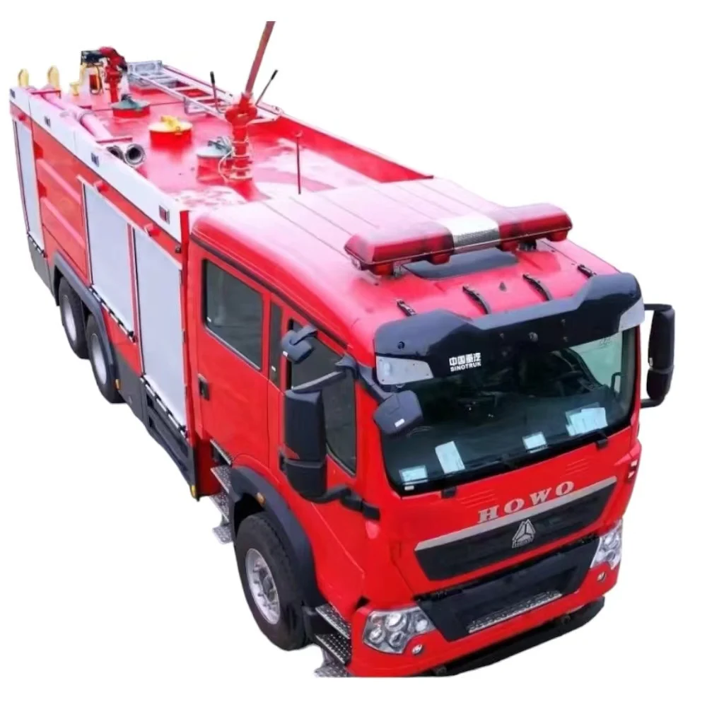 Sinotruk HOWO 3Ton Dry Chemical Powder Fire Fighting Truck Price