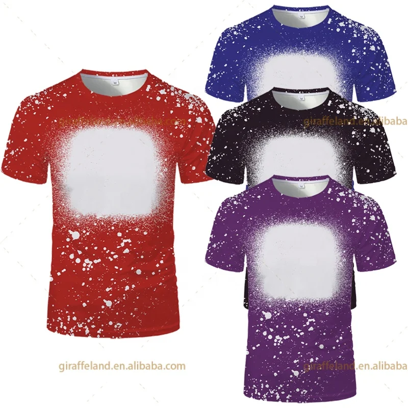 Fashion Tops 3D Printing Short Sleeve 2XS-5XL Crew Neck Imitation Cotton Sublimation Blank T-Shirt Support Air or Sea Shipment