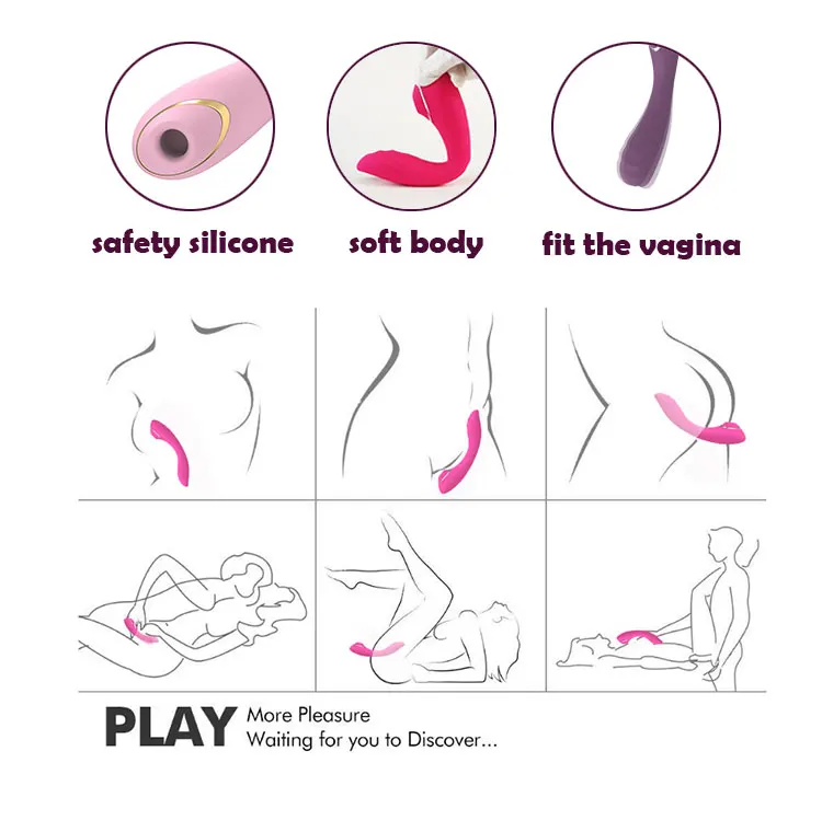 Hot Sale Sex Toy USB Charge 10 Speed Frequency Vibration  G-Spot and Clitoris Sucking Vibrator For Women Masturbation