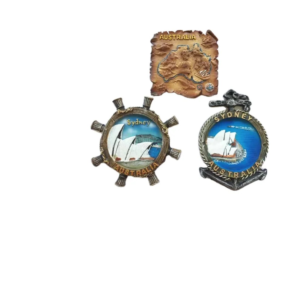 Australia Bottle Opener Tourist Souvenir Magnet for Fridge Decor Palau New Zealand Cute Home Decor Refrigerator Magnets of Craft