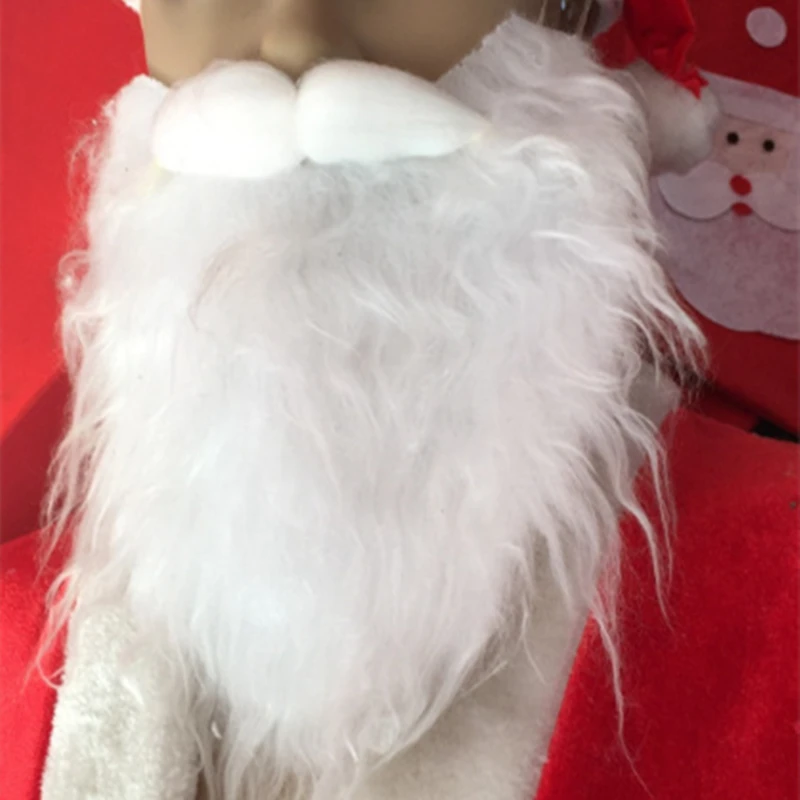Cheap Price Christmas Santa Claus Beard Fake Moustache Christmas Party Makeup Masquerade Mask