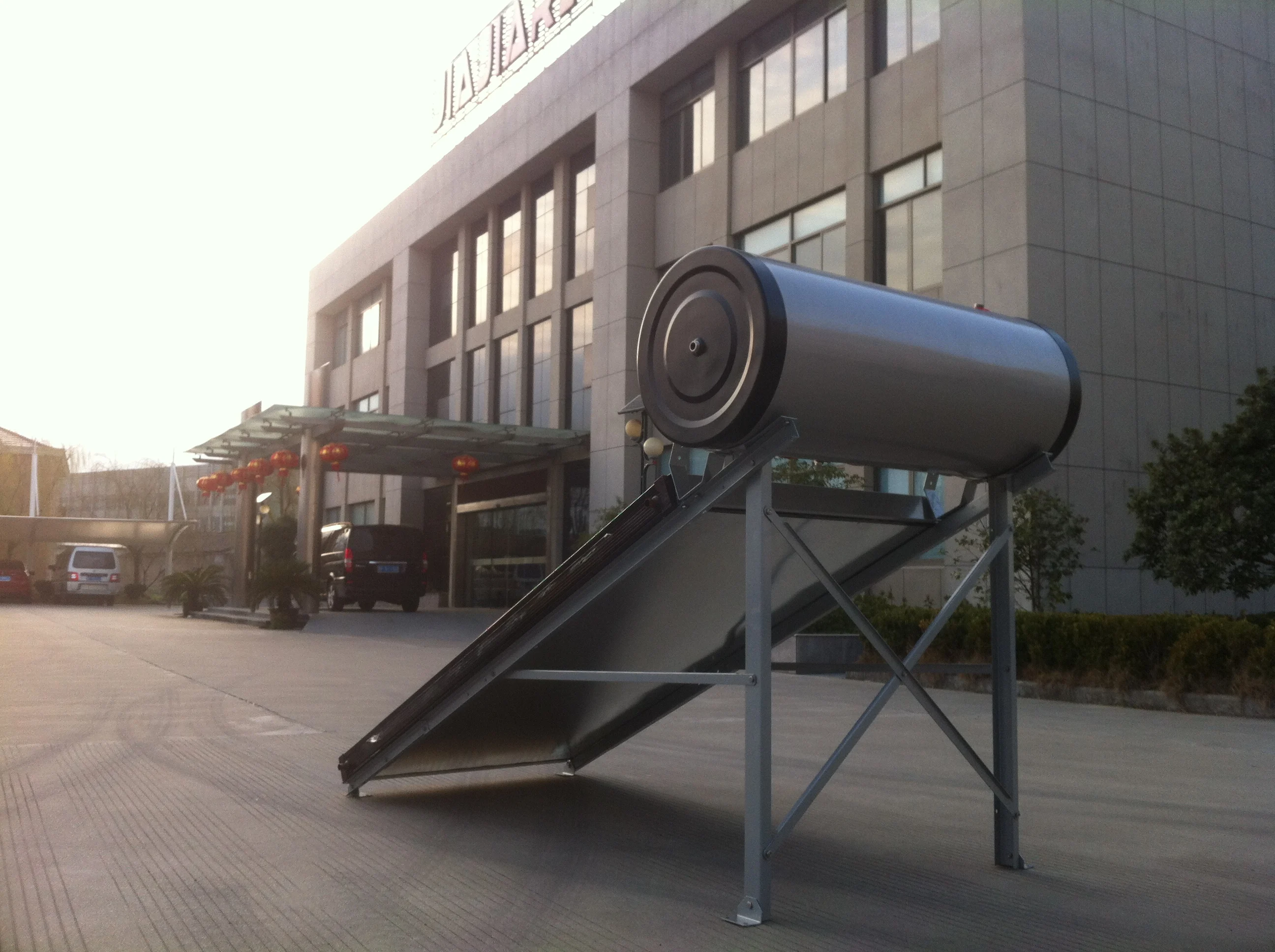 Handa solar energy collector 150 liters pressure flat-plate solar heater system for bathroom