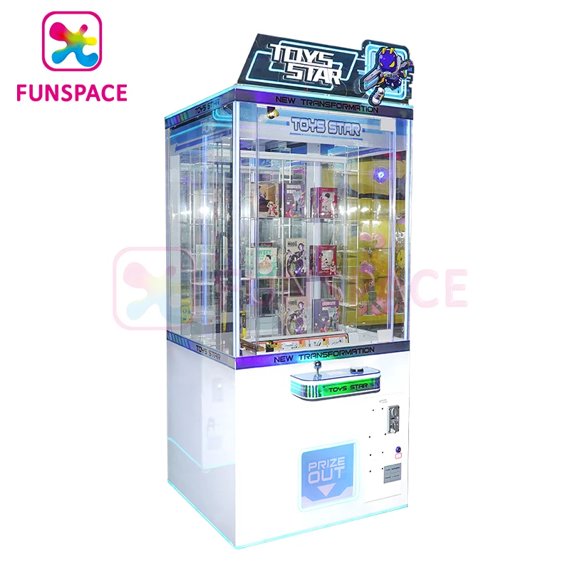 Funspace Coin Operated Luxury Gift Game Machine Toys Star Key Master Upgraded Style for Prize Figures Redemption