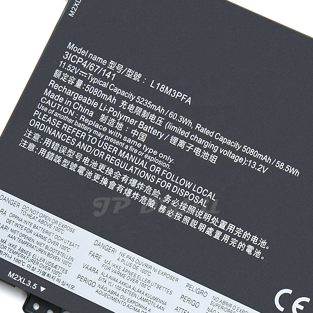 Сменный Аккумулятор для ноутбука L18D3PF2 L18M3PFA Lenovo Yoga C740-15IML C740-15 81TD 5B10W67258 5B10W67402 SB10W67375.