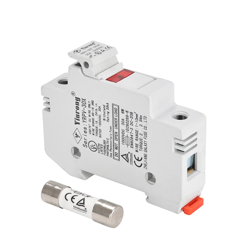 Solar Power 1500V DC Fuse Base