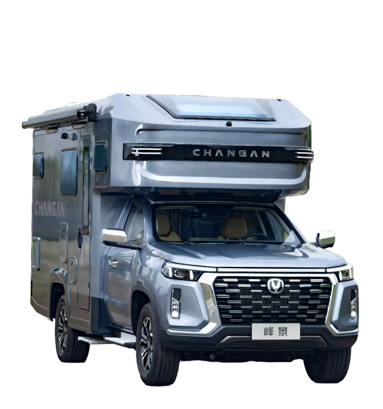 QXN RV Changan Fengjing турбо автоматический бензиновый 4 кожаные сиденья FWD Euro VI Emission R16 Размер шин гидравлический б/у автобус