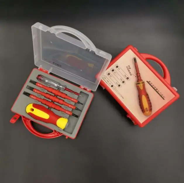 Multifunction Magnetic Screwdriver Set Electric Insulated Precision Screwdriver Bit Set