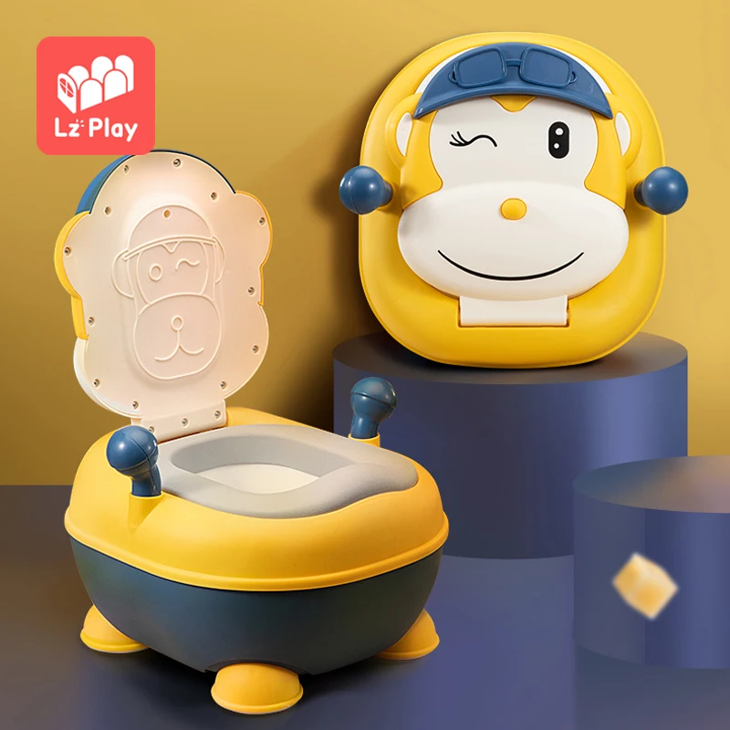 Plastic Mini Toilet Cute Pattern Potty Trainer For Baby Use Kids Potty Chair Hot Selling Children Potty