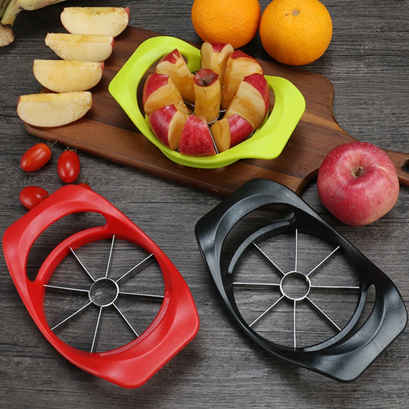 Инструменты для фруктов, кухонное приспособление, резак для яблок из нержавеющей стали с пластиковой ручкой, устройство для удаления яблок, оптовая продажа
