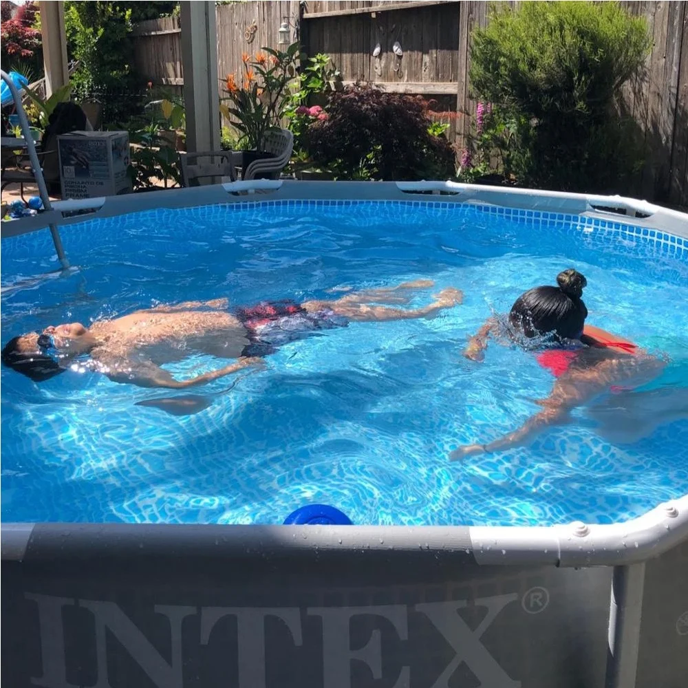 INTEX 26702 Above Ground Swimming Pool Garden Frame