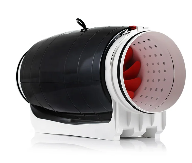 4 inch 6 inch 8 inch Inline Duct Fan Ventilation Exhaust Fan for Heating Cooling Booster for Grow Tents
