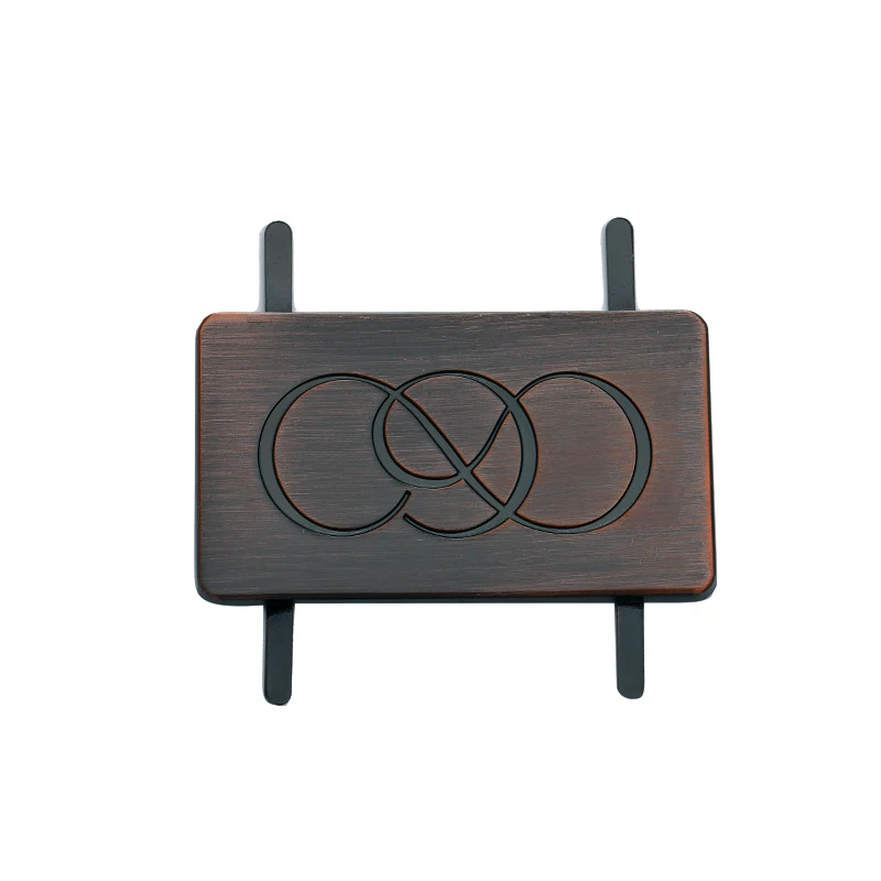 Executive Brass Name Plate With Logo