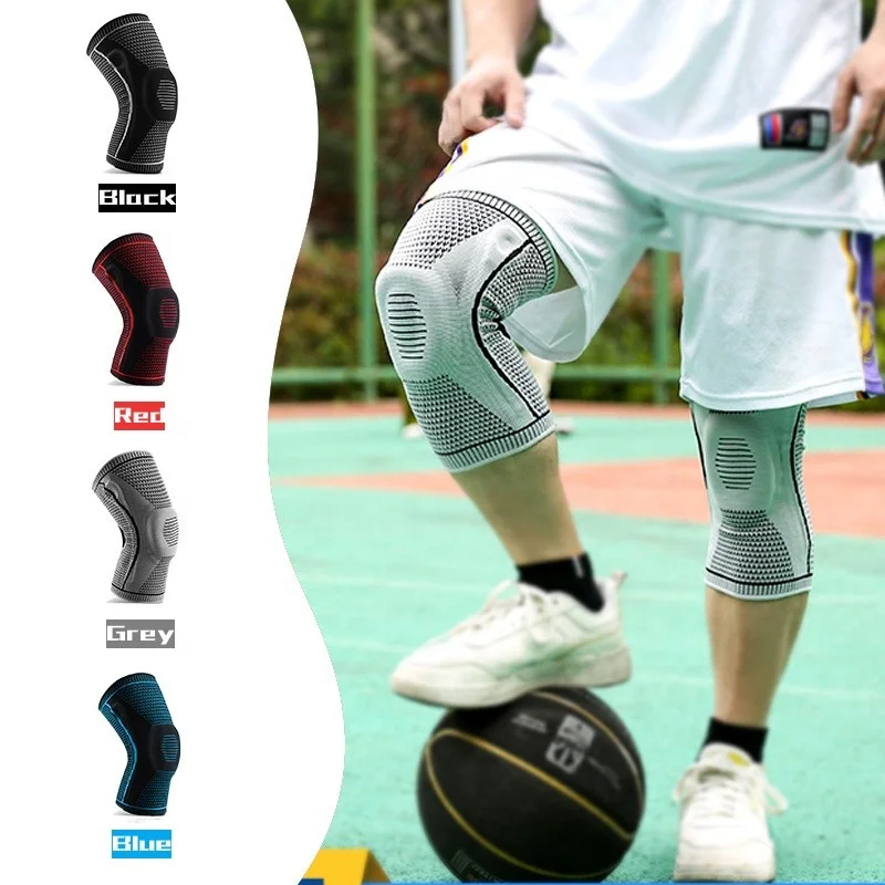 In Stock Patella Stabilizers Joint Pain Relief Knee Support Meniscus Tear Arthritis Knee Sleeve Compression Knee  Brace