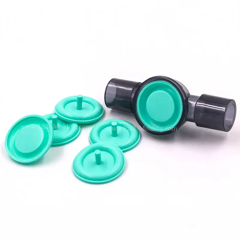 Custom Made Medical Grade Transparent Silicone Rubber Valve Membrane Diaphragm