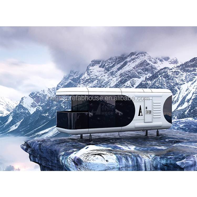Стальной жилой сборный дом, роскошный модульный домашний контейнер, сборный дом