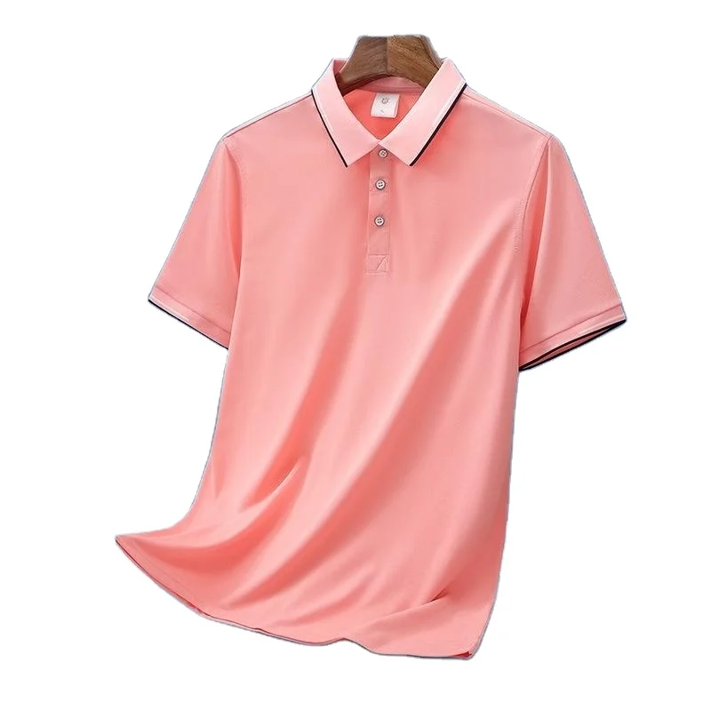 Custom Logo pattern Printing Men Polo Shirts Casual Sublimation Sports Polo T shirts For Men