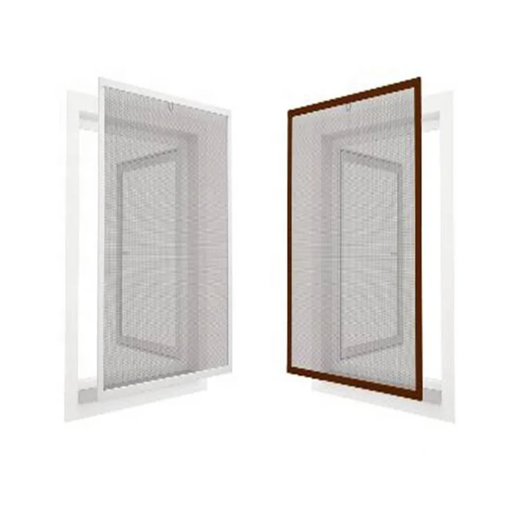 High quality fly screen aluminum frame windows open inward fiberglass screens window anti mosquito net