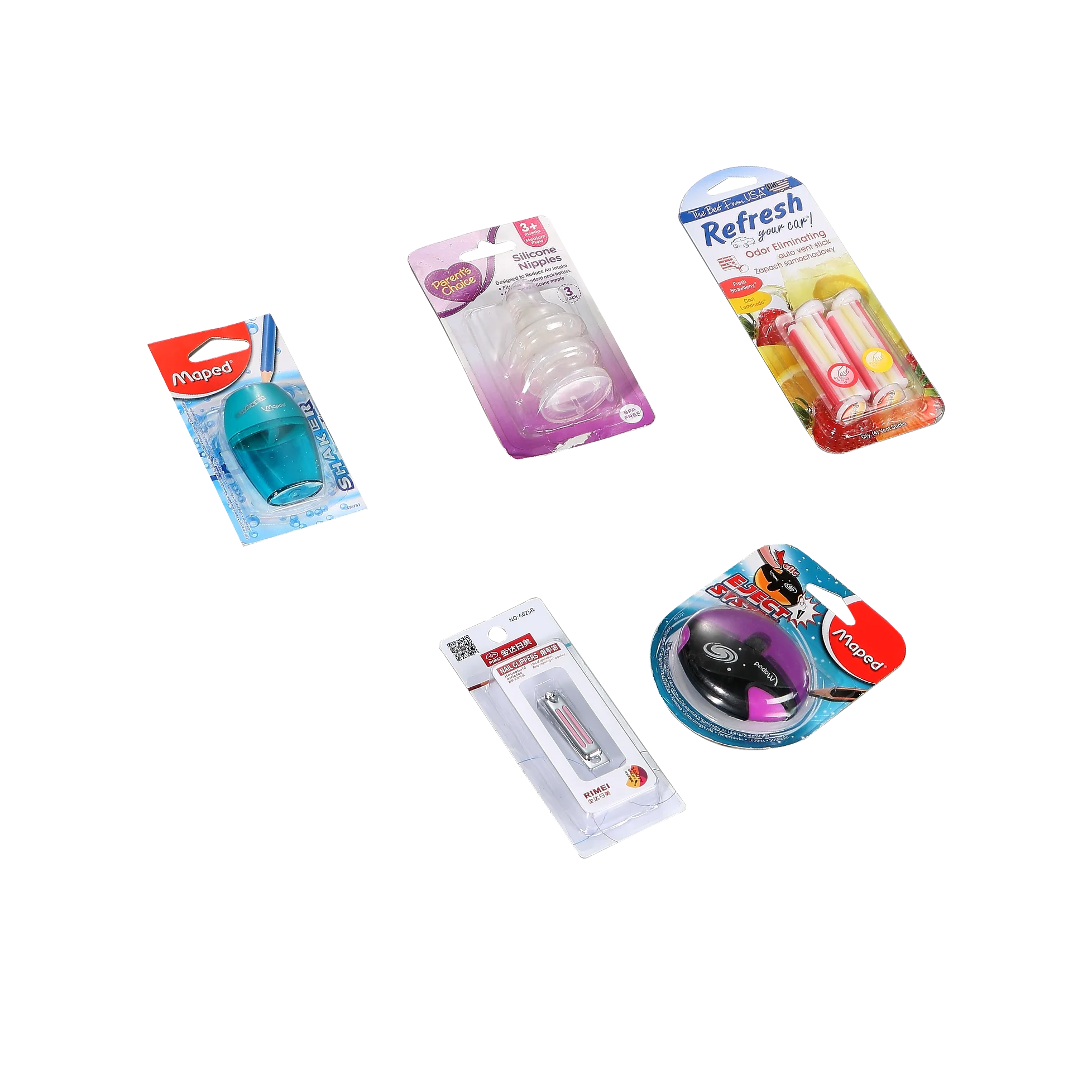 
Four-station automatic blister forming card packaging machine for Hardware tools 