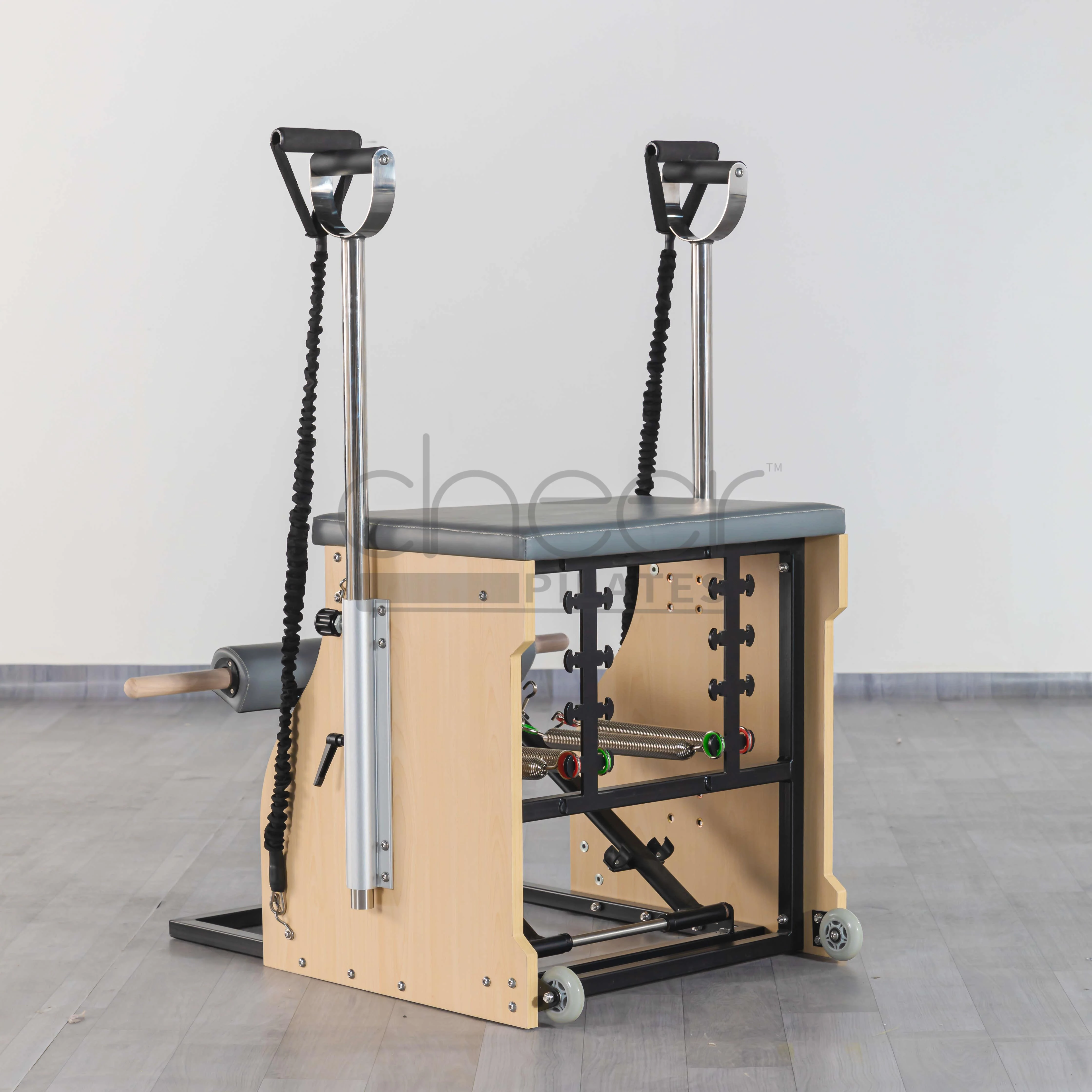 Высококачественное оборудование для занятий йогой, деревянный комбинированный стул для пилатеса