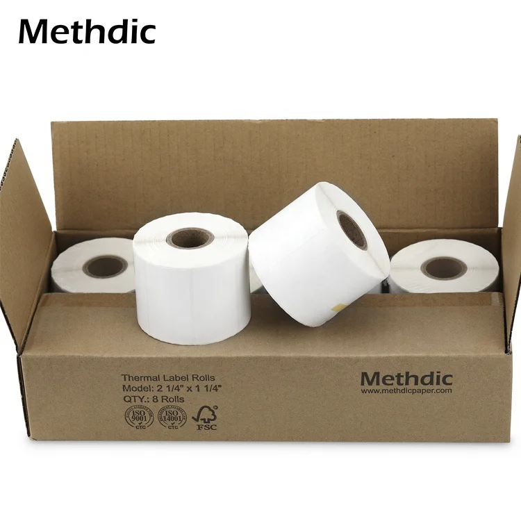 Best selling thermal label roll custom size self-adhesive label sticker waterproof shipping label