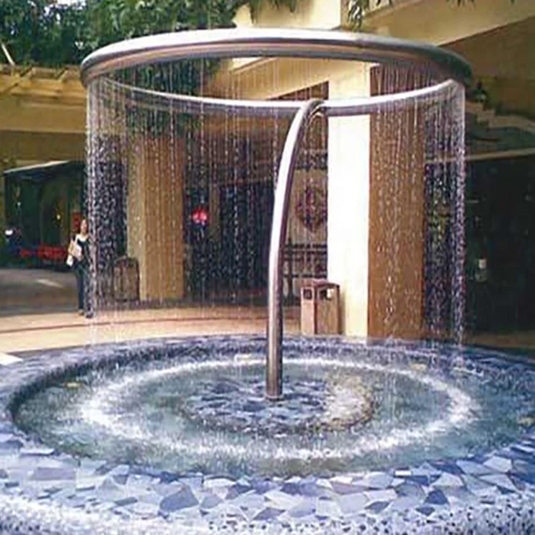 Indoor decoration artificial waterfall water fountain curtain