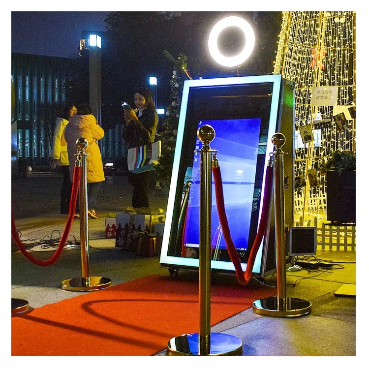Cheap Price Portable Photobooth Kiosk Machine 2021 Selfie Magic Mirror Photo Booth For Sale