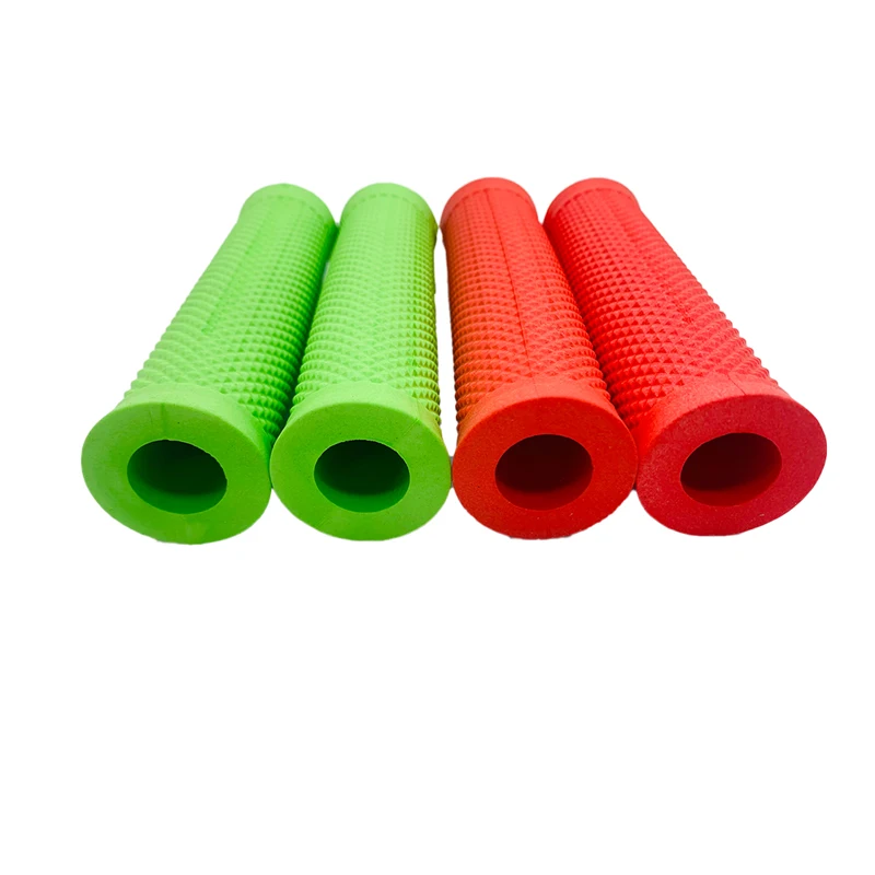 Anti-skid Shock-absorbing Soft Bike Bicycle Grips Cycling MTB 100% Silicone Handlebar Grips