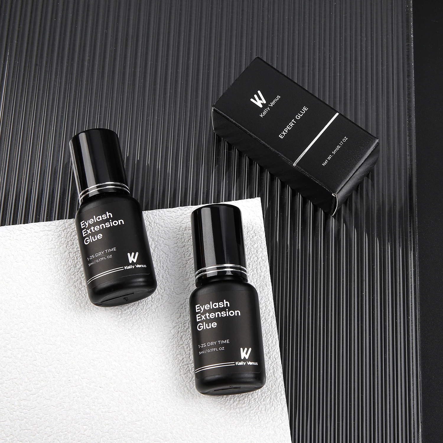 1-2S  Top Selling Long Lasting Strongest  Waterproof low humidity eyelash extension glue