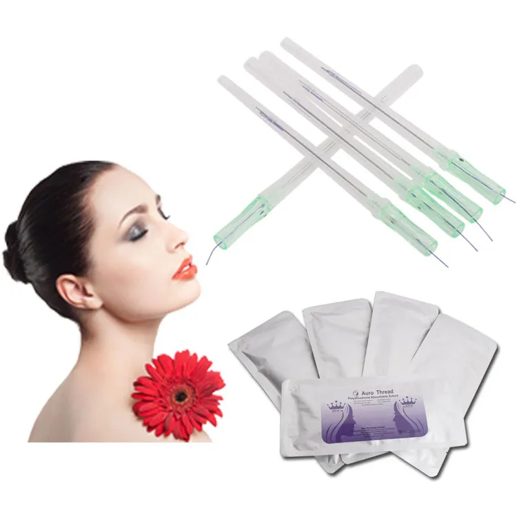 eye thread 30G 38mm fashion thread lift face lift therapy and face thread lifting for deep wrinkle with ce