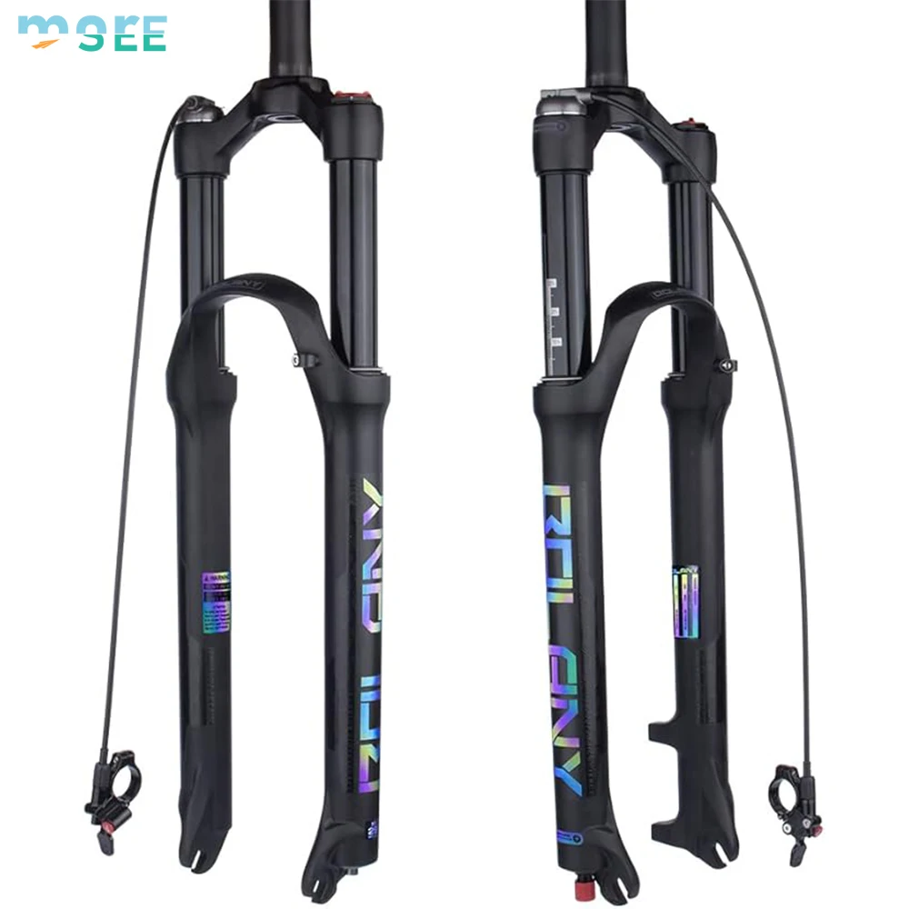 SeeMore Selection 28.6mm Straight Tube Remote Lockout Ultralight Mountain Bike Front Fork XC/AM Bike Bicycle fork