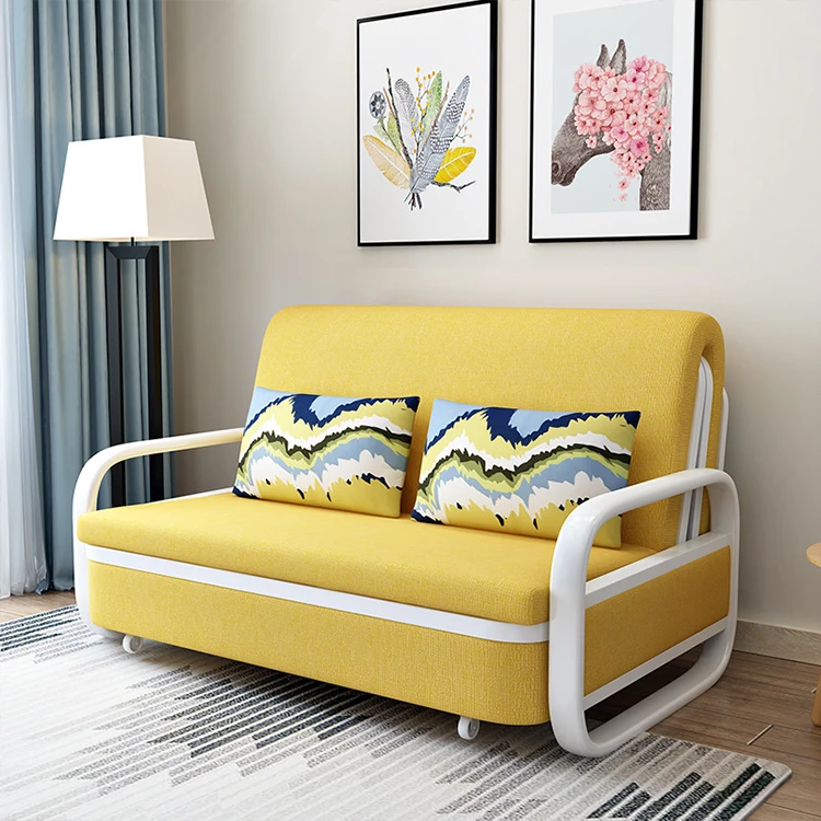 Sofa Cum Bed Folding Living Room Furniture Multifunctional Folding Sponge Latex Sofa Bed