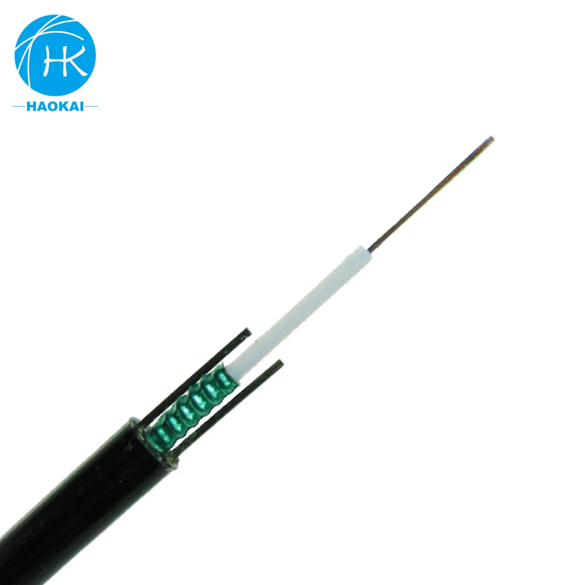 Aerial Fiber Optik Kablo 4 6 8 12 Core FO GYXTW Fiber Optical Cable 1km price