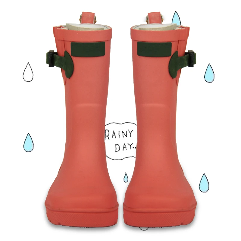 
Wholesale Waterproof Toddler Girls Rubber Kids Wellies Rain Boots for Children 