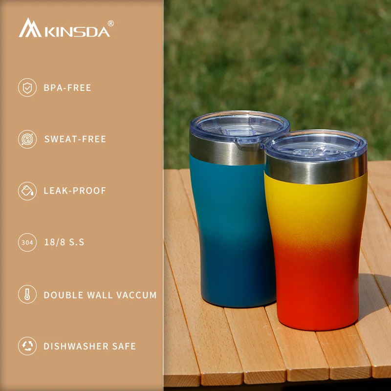 Factory wholesale price durable stainless steel 304 drinking beer water drinking cup without bisphenol a